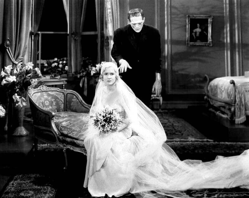 frankenstein2 Cats, Killers, and Medicine Cabinets: The Evolution of the Jump Scare 11 frankenstein 1931 elizabeth