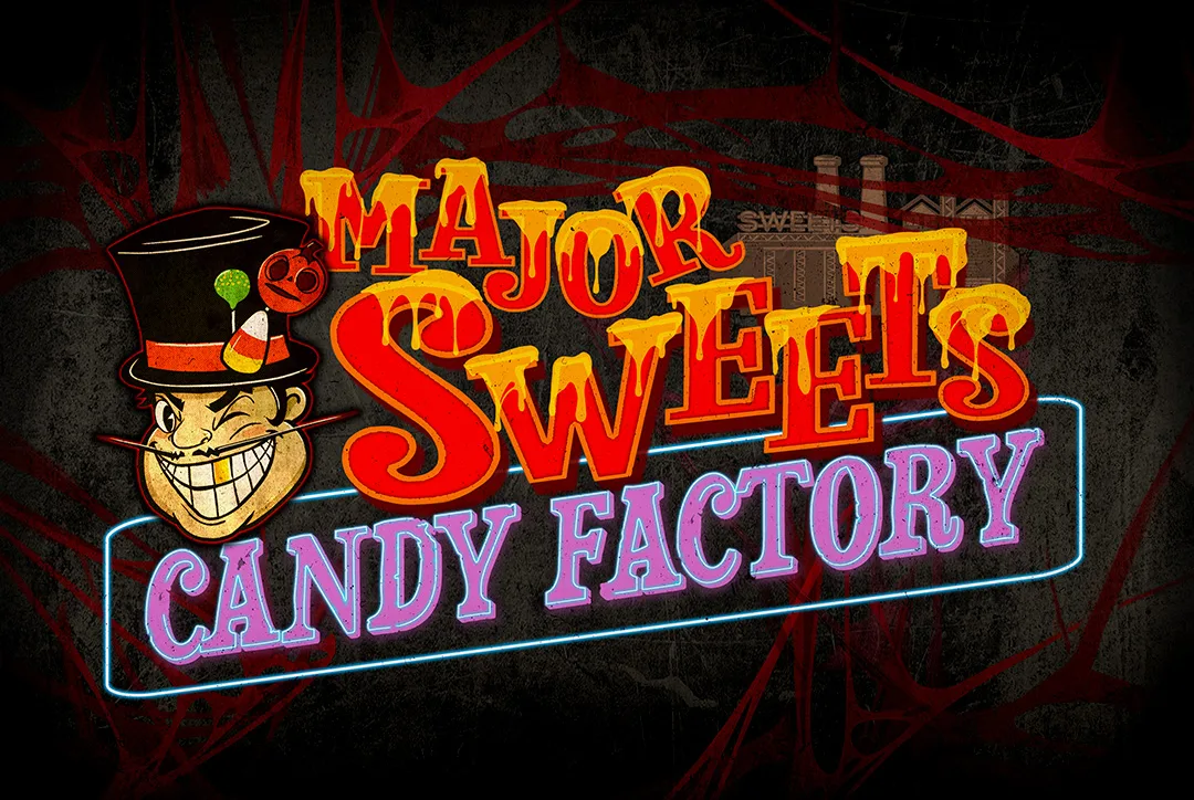 Major Sweets Candy Factory Halloween Horror Nights 33 RANKED! From Murderous Triplets to "Tiptoe Through The Tulips" 14 Major Sweets Candy Factory
