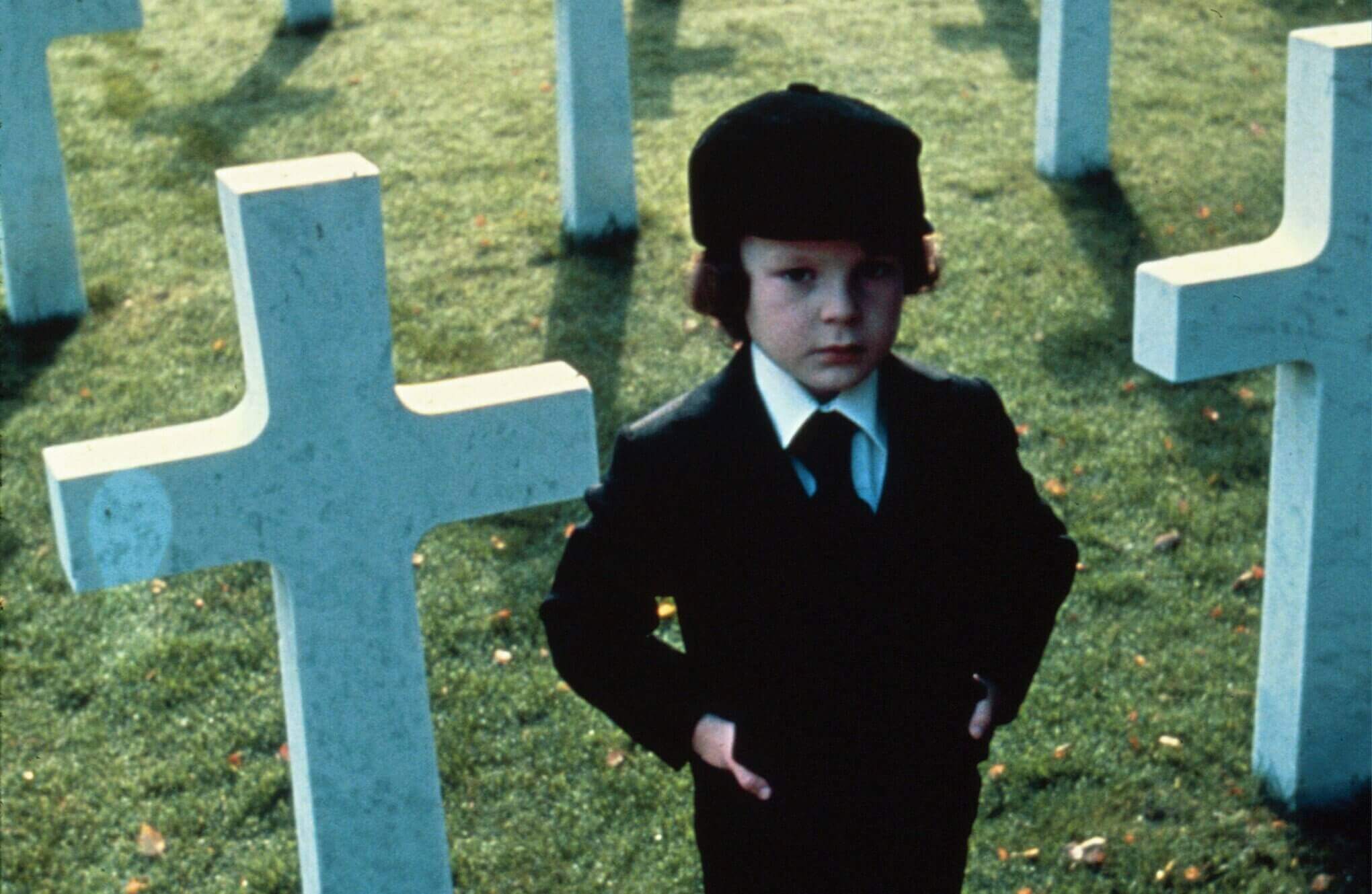 the omen 1976 13 Graveyard Horror Movies To Fuel Your Fear of Cemeteries! 18 the omen 1976