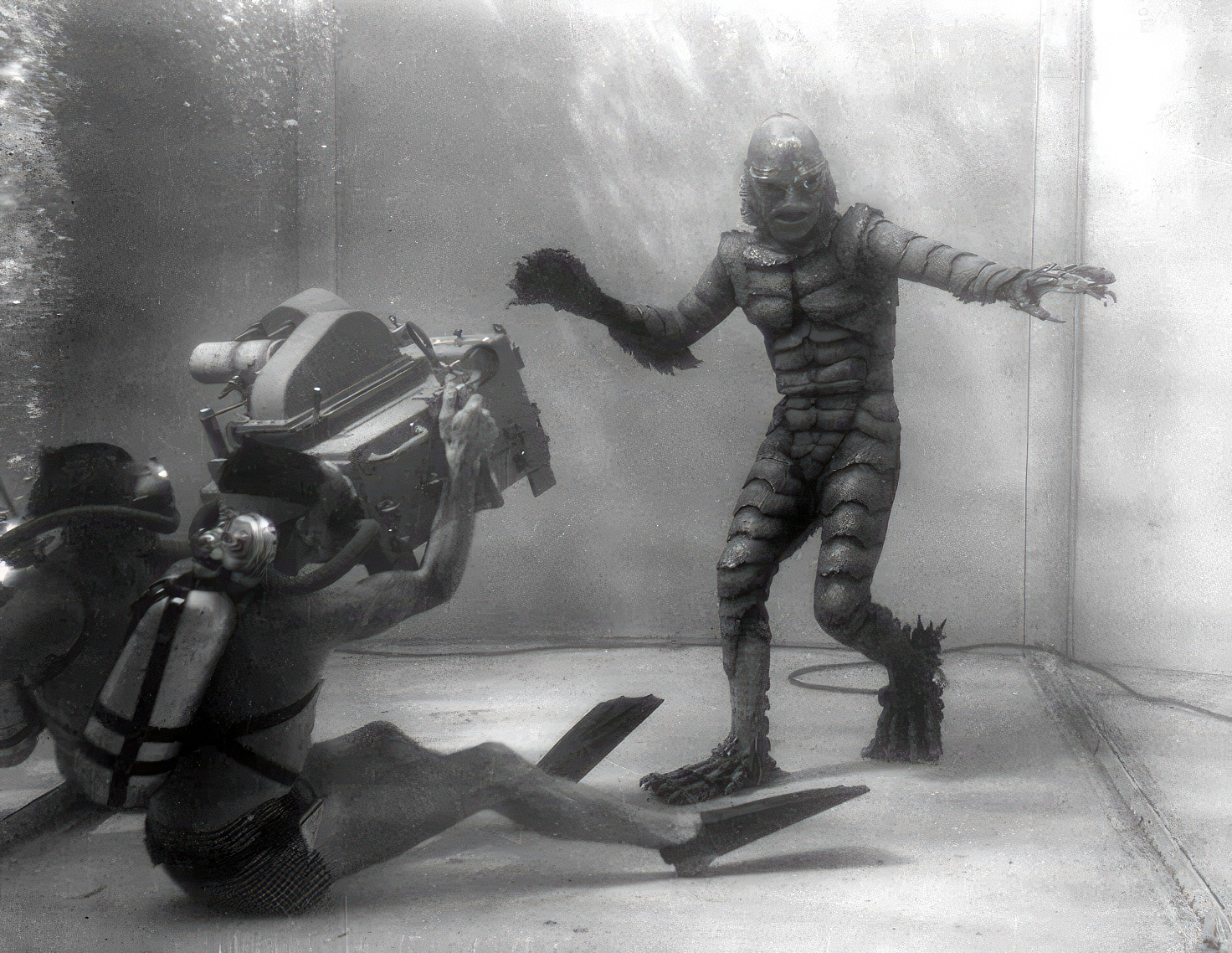 creature from the black lagoon behind the scenes final standard scale Behind the Gills: How a Hollywood Monster Became a Legend in CREATURE FROM THE BLACK LAGOON 12 creature from the black lagoon behind the scenes-final-standard-scale-2_00x
